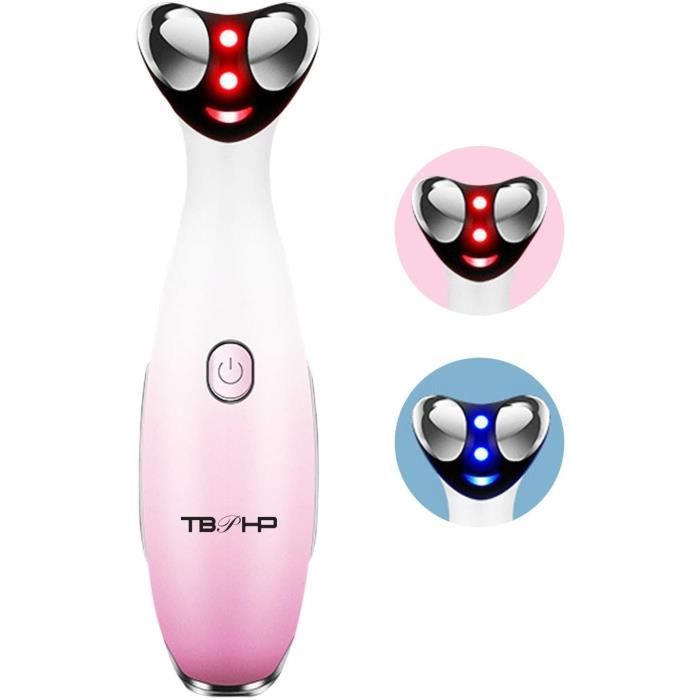 TBPHP Masseur pour les yeux 45 ℃ Massage Chaud Anti-âge de Massage des Yeux, USB Rechargeable Appareil Massage des Yeux,Haute Fréque