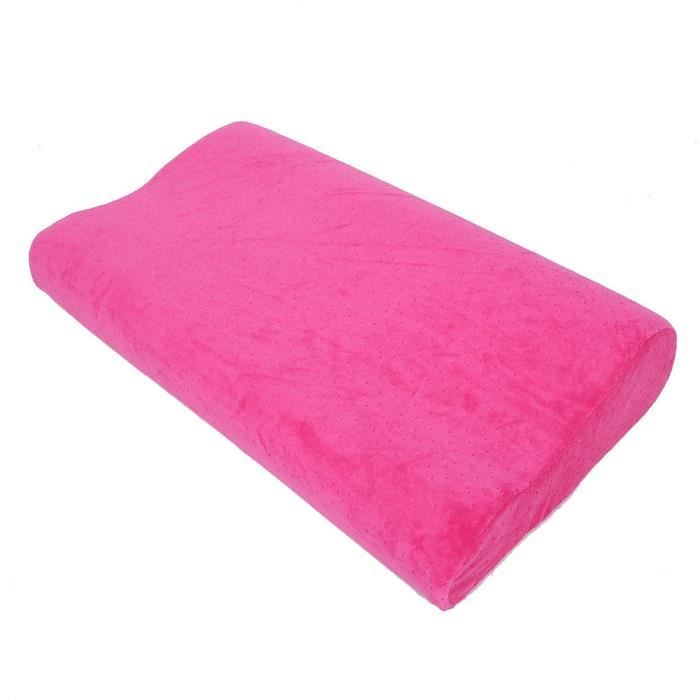 HURRISE oreiller à rebond lent Oreiller de sommeil pour soins de la colonne cervicale Oreiller en mousse à mémoire de forme à
