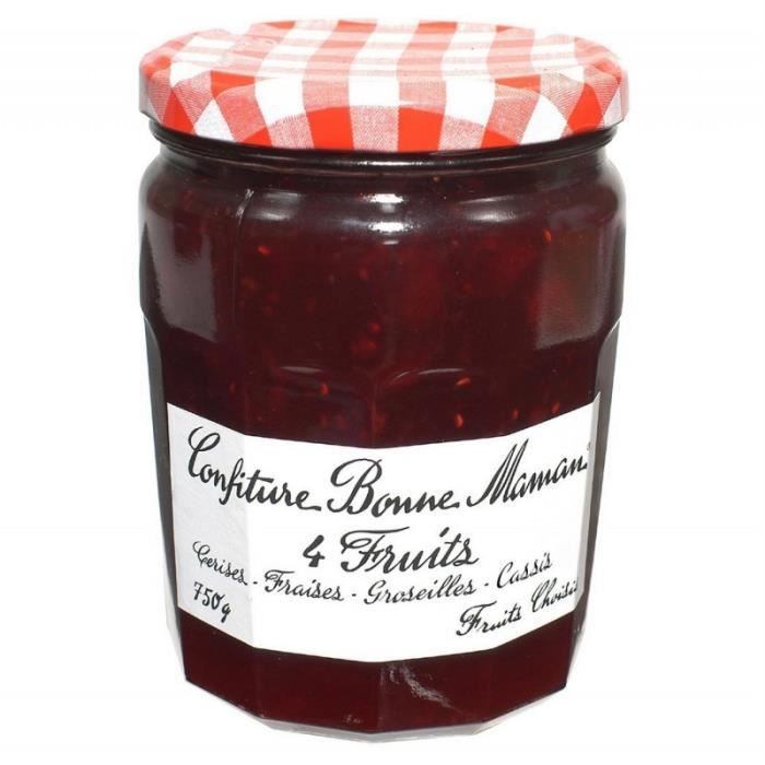 BONNE MAMAN - Confiture Au Fruits 750G - Lot De 3