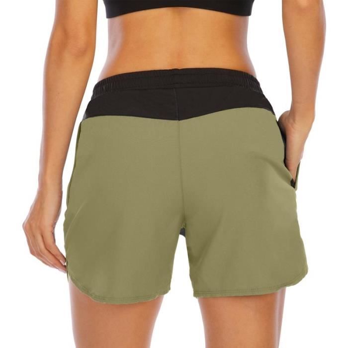 Short de Course Femme Sport Fitness Séchage Rapide Respirant Pour Gym Jogging Running Yoga