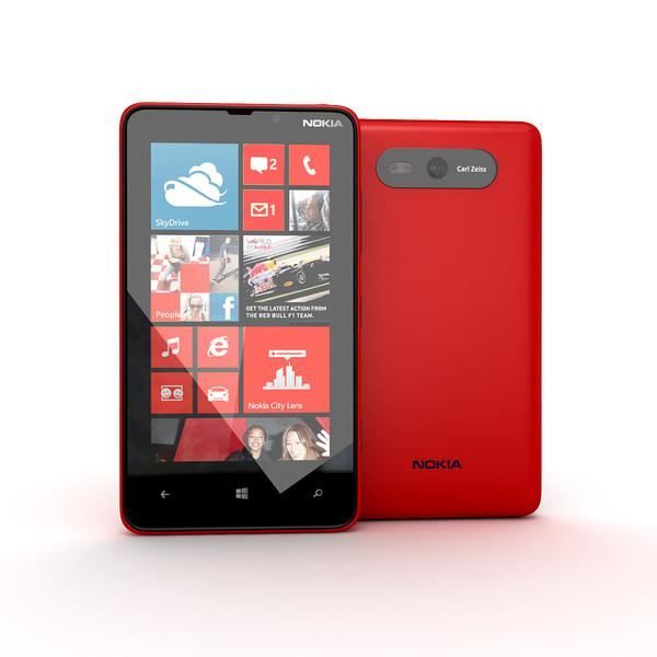 Nokia Lumia 820 RED