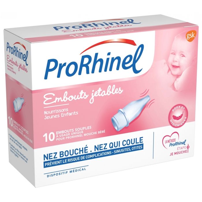 ProRhinel Embouts Jetables 10 embouts souples