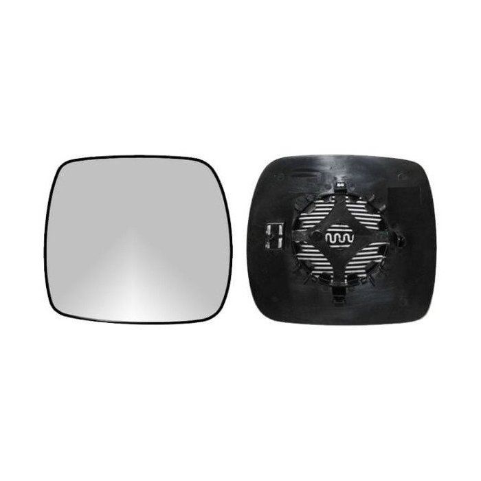Miroir Glace rétroviseur extérieur RENAULT KANGOO II phase 1, 2008-2013, gauche ou droit, dégivrant.