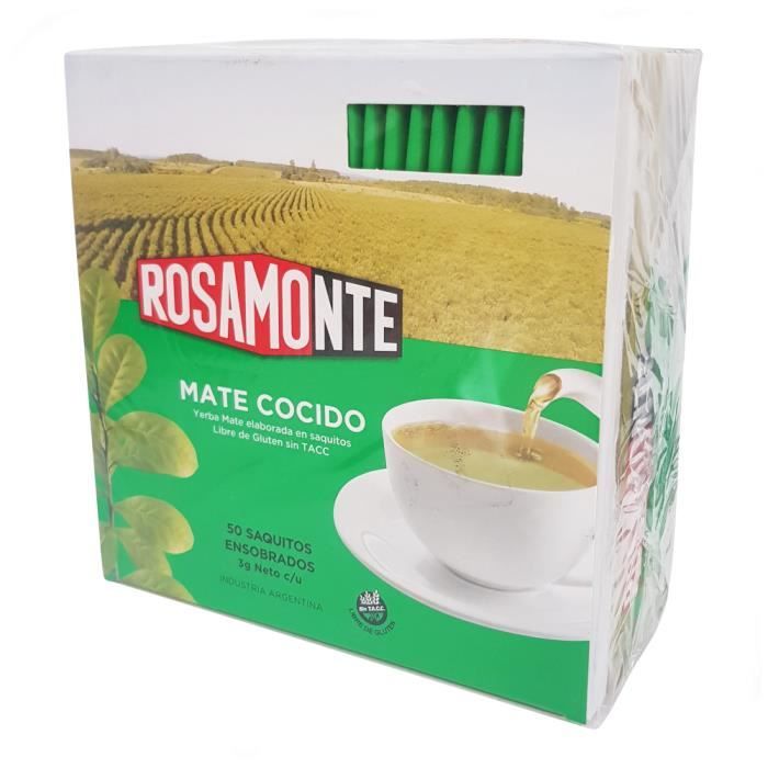 Sachets de Yerba Mate Rosamonte x 50