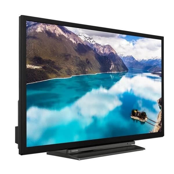 TV INTELLIGENTE TOSHIBA 24WK3A63DG 24- HD READY LED LAN NOIR