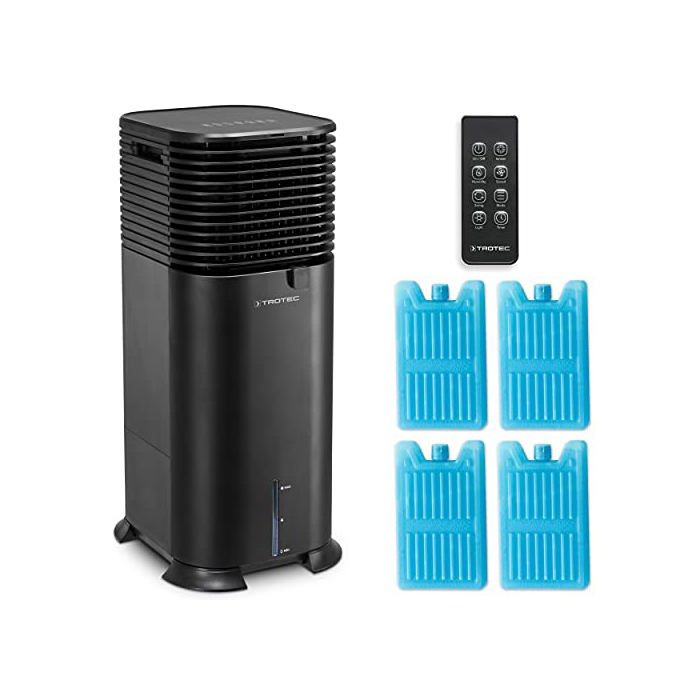 Rafraîchisseur d'air PAE 50 TROTEC ventilateur, humidificateur, purificateur d'air
