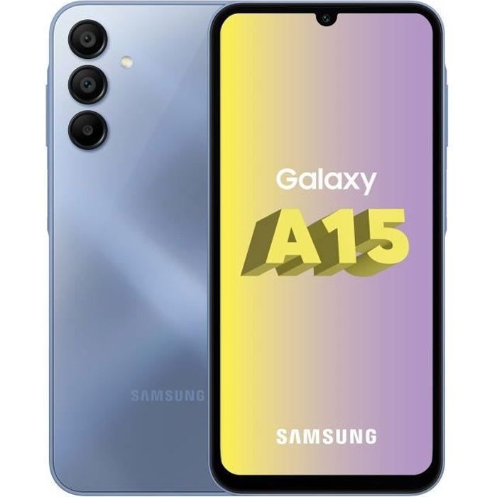 SAMSUNG Galaxy A15 Smartphone 128Go Bleu