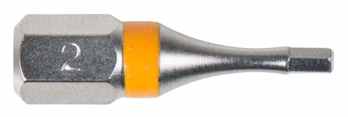 Embout de tournevis - douille de tournevis Ks tools - 918.3403 - Embout Torsionpower 6 pans 6 pans 25 mm 2 mm