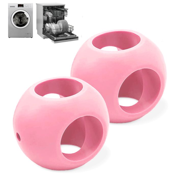 FISHTEC Lot de 2 boules magnétiques anti-calcaire pour lave-vaisselle et lave-linge FISHTEC Lot de 2 boules magnétiques anti-calcaire pour lave-vaisselle et lave-linge