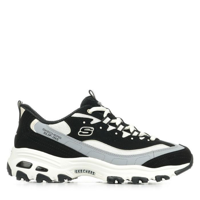 564 Skechers DLites Smooth Nostalgia Baskets femme