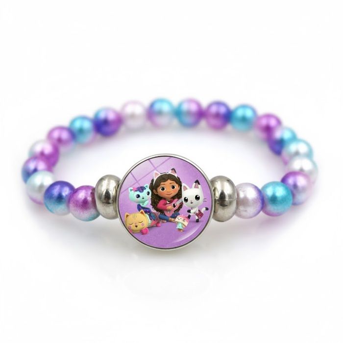 Bracelet Perles Enfant – Gabby et la Maison Magique
