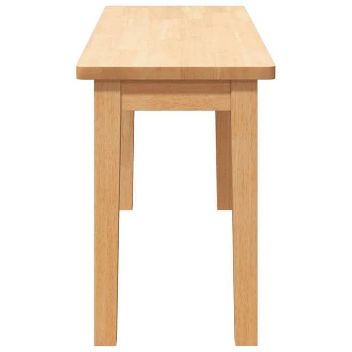 Black Friday Banc salon - JILL - Banquette/Coffre - 90 cm - bois massif caoutchouc BB412