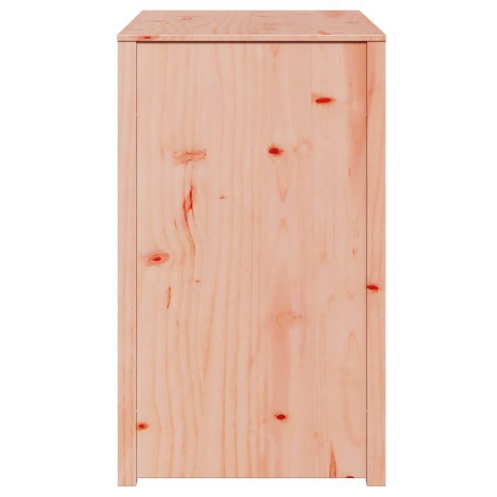 Moderne Placard/Armoire de cuisine SWEETY Meuble bas de rangement Marron 106x55x92 cm douglas massif BB2376