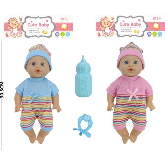 Poupon Trifox 30 cm avec voix et accessoires - Poupée mixte dès 3 ans