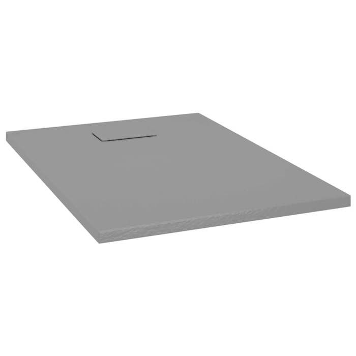 Seasonal SaleReceveur de douche 1PC - SHELD - Seuil bas - Anti rayures - pour bain - SMC Gris 100x70cm HT5406062