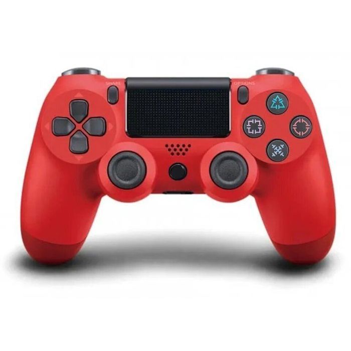 Manette jeux video Roger wireless game controller dualshock 4 v2 red
