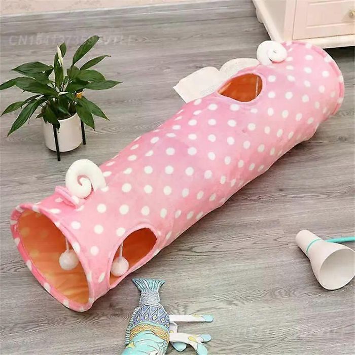 Tunnel pour chats furets et lapins lit pliable accessoires pour animaux jouets dintérieur jouet mobile créatif jouets pour