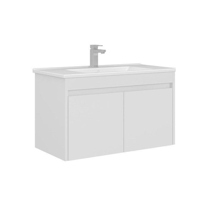 Meuble Vasque Arno 85 - 85 x 45 x 52 cm - White
