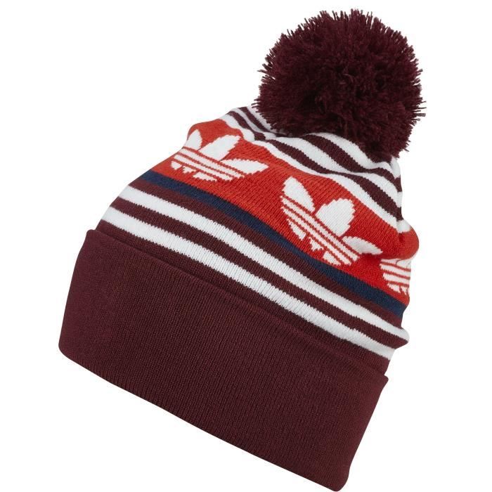 Bonnet adidas Fur Pom / Bordeaux