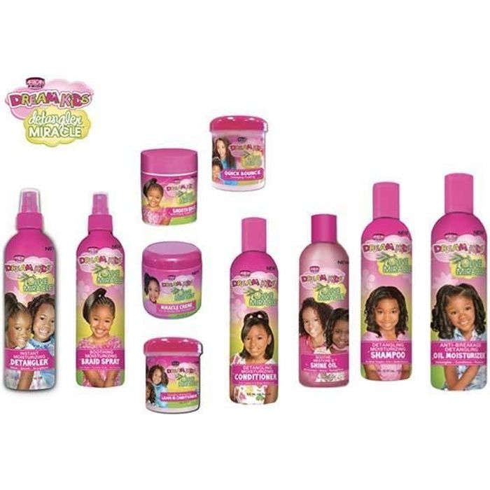 African Pride Dream Kids Soin Cheveux Pour Enfant À l'Huile d'Olive