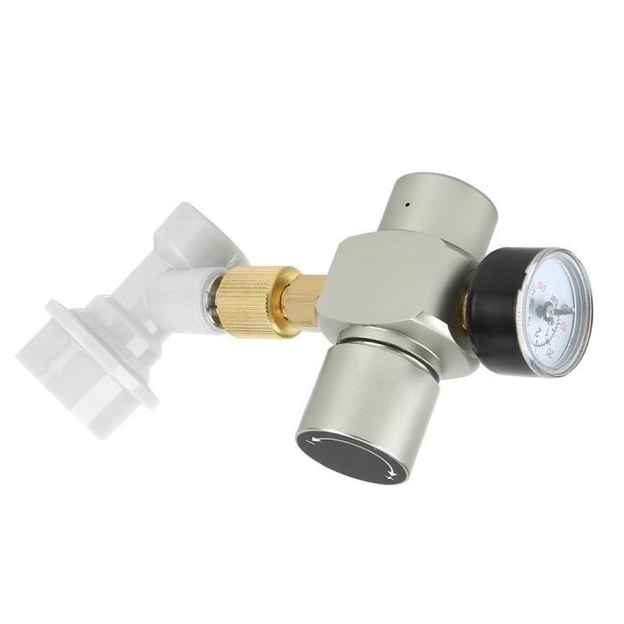 VEVOR Régulateur De CO2 Bière Réglable 0-60 PSI Détendeur De Pression