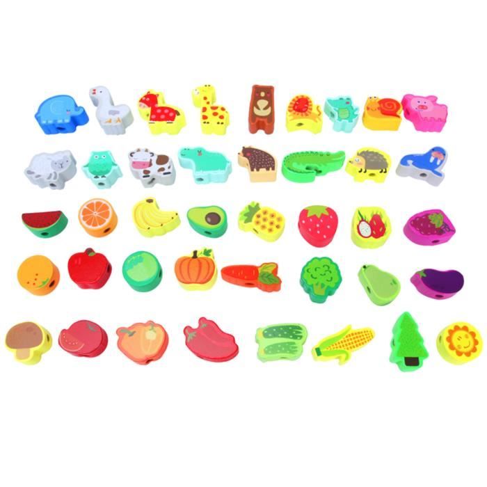 Lot de 32 autocollants épais en gel pour fenêtre de maison, salle de classe, crèche, animaux de la ferme/marine/animaux sauvages, amovibles et réutilisables (non comestibles