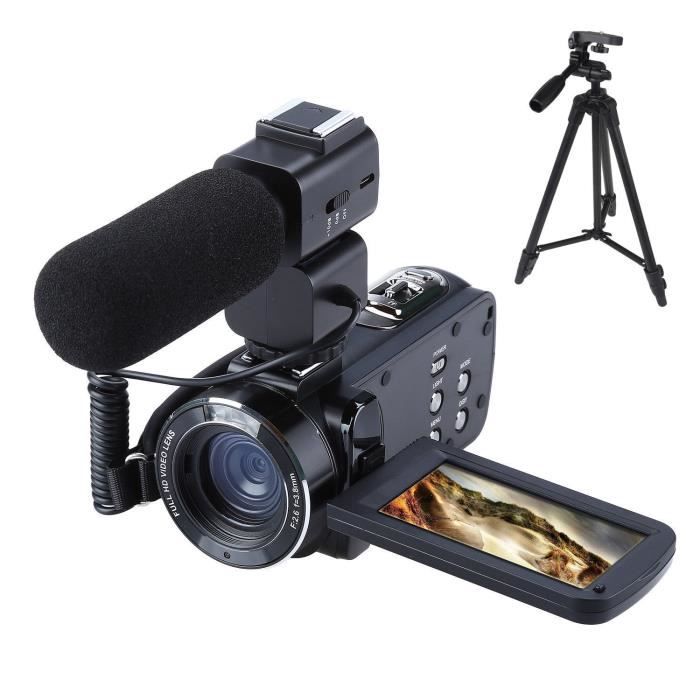 Appareil Photo Numérique 1080P FHD Appareil Photo Compact 44MP Avec écran LCD 2,4" Zoom