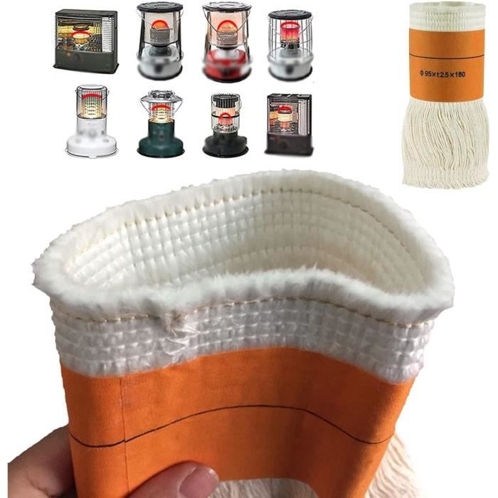 Mèche Portable Pour Poêle À Kérosène, Mèche De Remplacement En Coton Mèche Portable Pour Poêle À Kérosène, Mèche De Remplacement En Coton