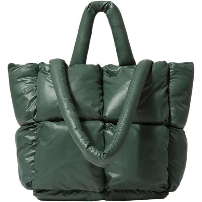 Sac à Bandoulière Rembourré Élégant Pour Femmes - Sac Décontracté Capacité Moyenne