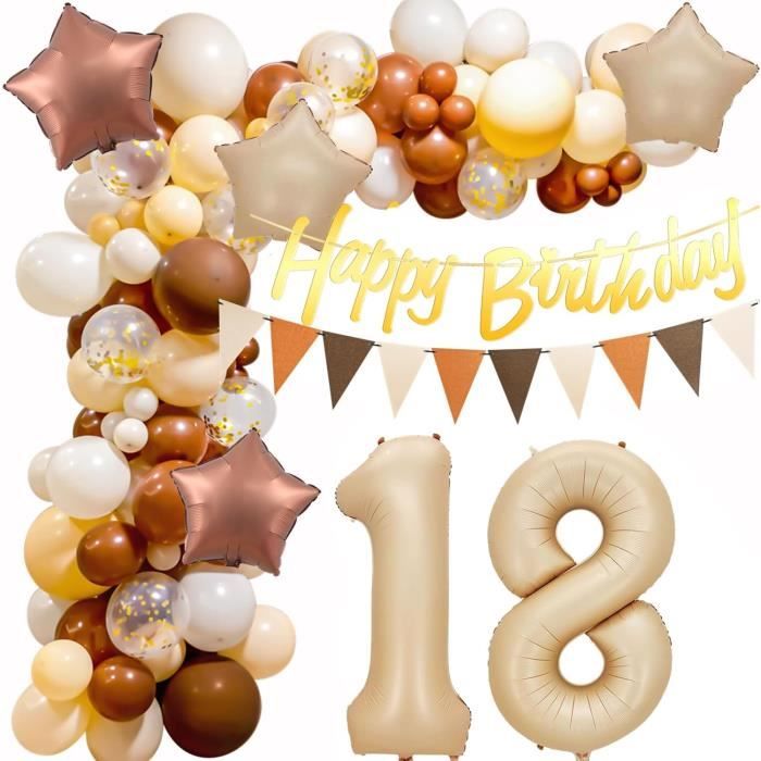 Guirlande D’anniversaire 18 Ans – Déco Tralala-Fêtes.fr
