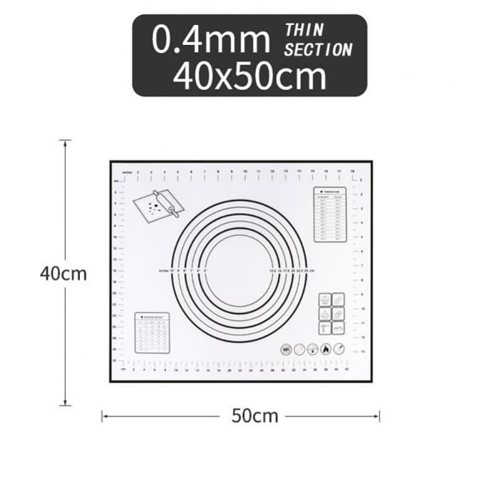 Tapis De Cuisson En Silicone 2 Pièces – Antidérapants, Réutilisables, Parfaits Pour Macarons, Biscuits, Pâtisserie