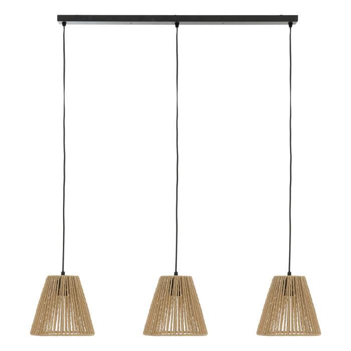 Eazy Living Lampe à Suspension 3 Abat-Jours Édith