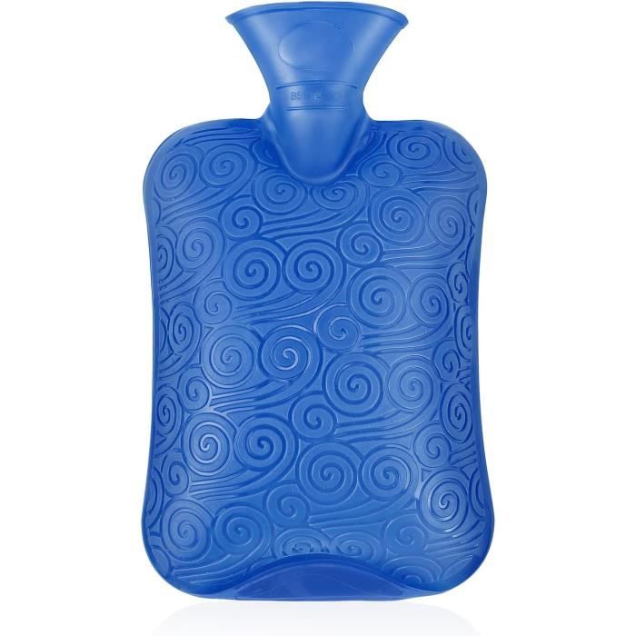 Bouillotte En Caoutchouc Naturel 2 Litres - Chaud Et Froid, Neuf, Sans Marque