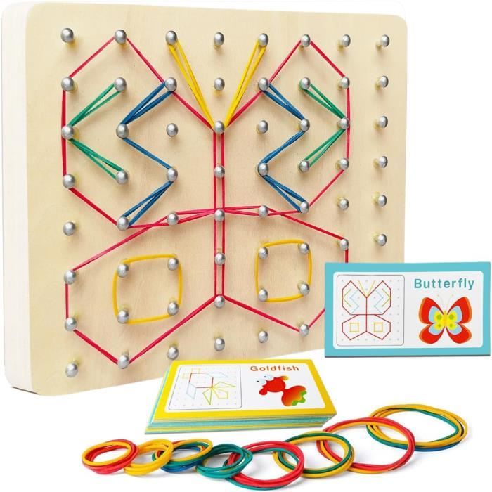 Jouet Montessori en bois pour enfants de 3 à 5 ans ,Jouet de motricité Jouet Montessori en bois pour enfants de 3 à 5 ans ,Jouet de motricité