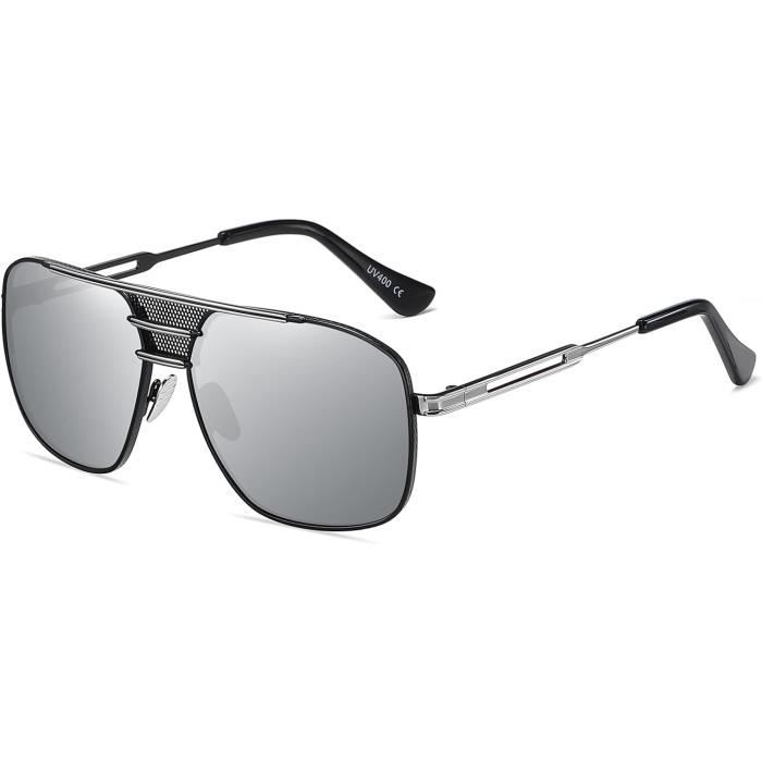 Lunettes de soleil carrées surdimensionnées pour hommes et femmes, à la mode, pour sport, conduite, dégradé de couleur, Uv400 2023 200000297 Lunettes de soleil carrées surdimensionnées pour hommes et femmes, à la mode, pour sport, conduite, dégradé de couleur, Uv400 2023 200000297