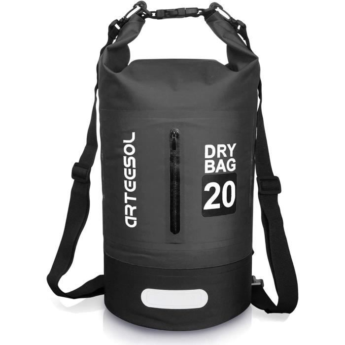 Sac étanche Roulable SAVAGE GEAR WP Rollup Bag 5L - Pour Pêche, Bateau, Extérieur