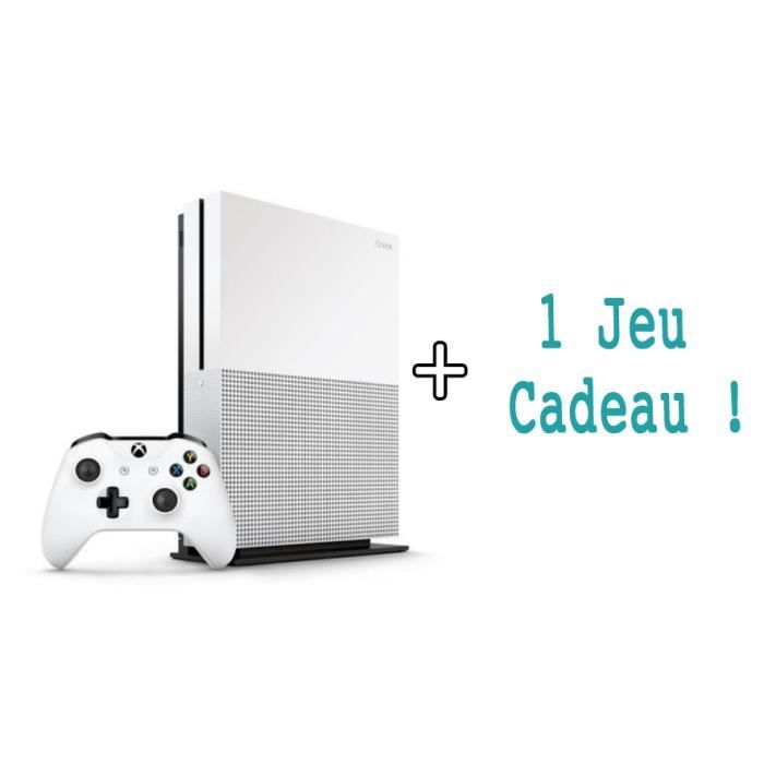 Console de salon - Microsoft - Xbox One S - 1 TO - Blanc - Jeu OFFERT