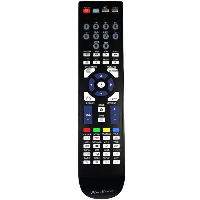 Rm-Ed011 Télécommande Remplacer Pour Sony Bravia Lcd Led Digitale Farbe