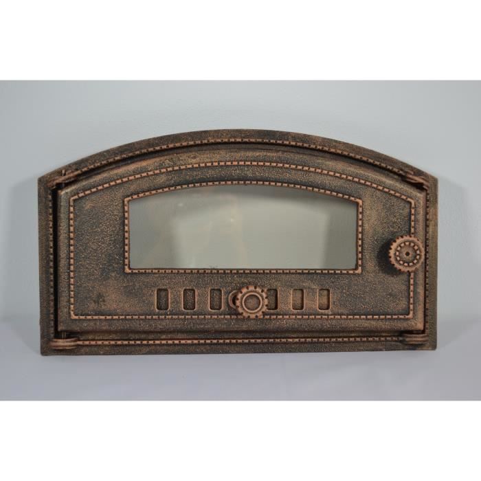 Porte De Four à Pizza En Fonte - 395x580mm - Cast Iron Art ZEb38 - Neuf
