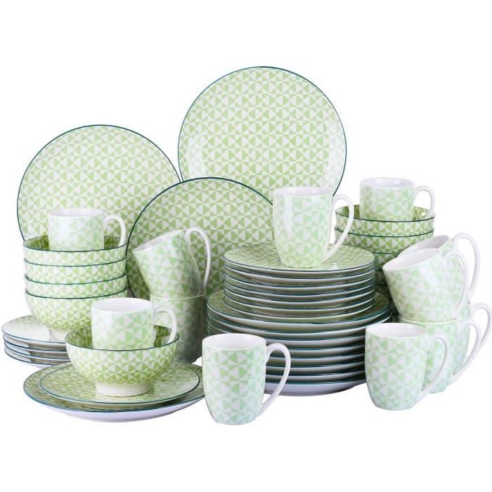 Service De Table Porcelaine 12 Personnes