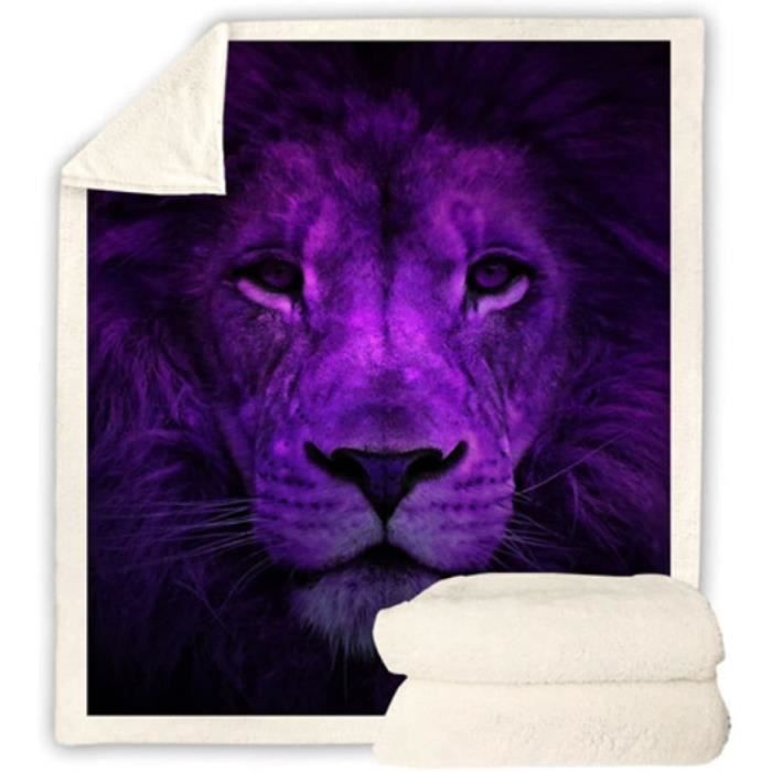 Couverture En Peluche ZOLLNER 100% Polyester 150x200 Cm - Blanc, 500 G/m², Douce Et Chaude - Qualité Hôtel