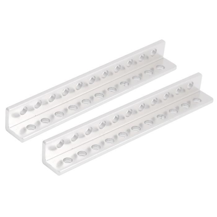 Plaques De Connexion En Acier Pour Profilés Aluminium 3030 - Lot De Supports Pour Structures - DIY Et Industriel