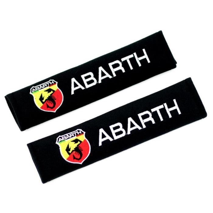 Accessoires auto,Couverture de ceinture de sécurité de voiture style de voiture pour FIAT 500 abarth Ford focus - Type for abarth