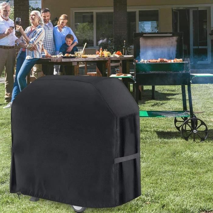 Housse De Protection Pour Barbecue - Tissu Oxford 210D Imperméable UV | SVIPDDD (145x61x117cm)