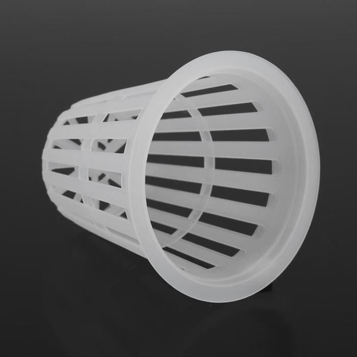 drfeify panier hydroponique de jardin 10 pièces / ensemble tasse de panier hydroponique en plastique sûr et durable pour la