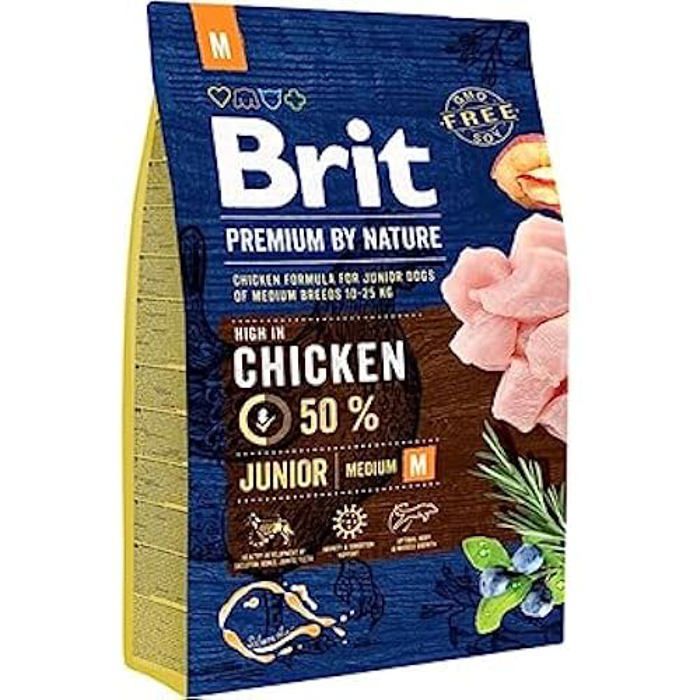 Brit Premium by Nature Junior M – Dry Dog Food – 15 kg Brit Premium by Nature Junior M – Dry Dog Food – 15 kg