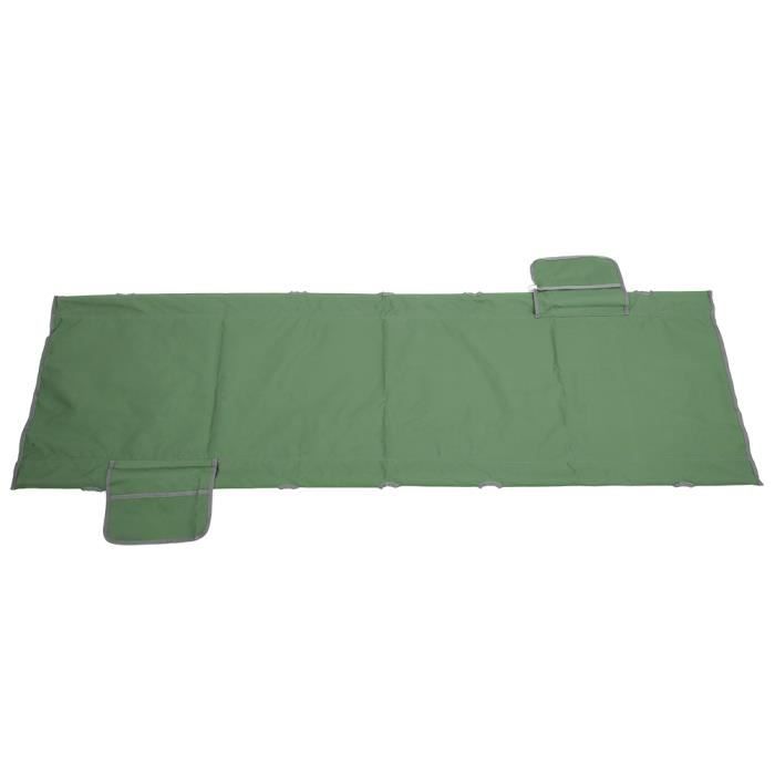 Lit De Camping Pliable Lioaeust - Ultra Léger, Alliage Aluminium, 180x58cm, Portance 150kg