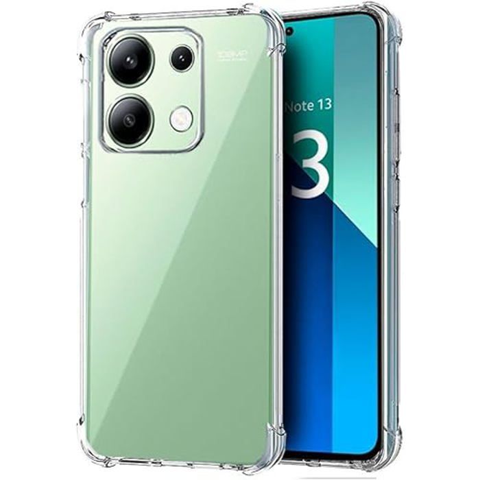 Coque Cool - Xiaomi - Redmi Note 13 - Antichoc - Transparent - Haute qualité