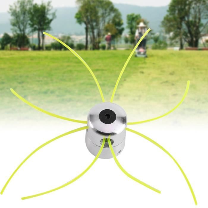Tête De Débroussailleuse Universelle Avec Fil D'acier - Pour Désherbage, Tonte - Compatible Tondeuses à Gazon - 5