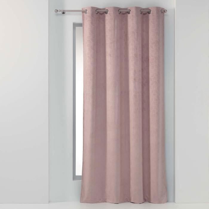 Rideau Occultant Douceur D'Intérieur 135x240cm - Sauge - Oeillets 4cm - 100% Obscurité